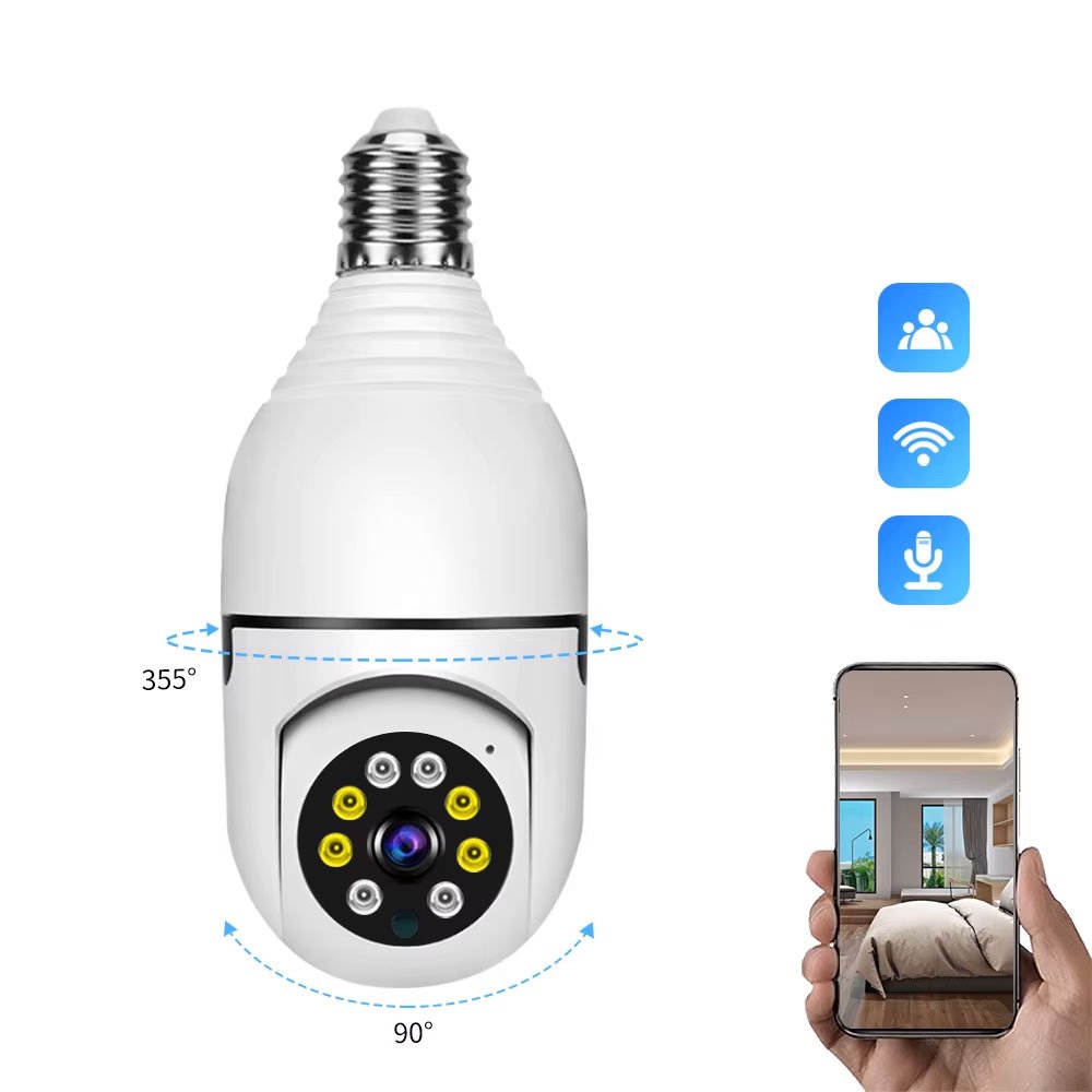 V380 Pro 360 bulb camera - Image 3