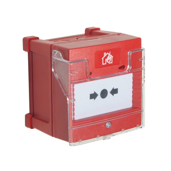 Resettable Manual call point with cover